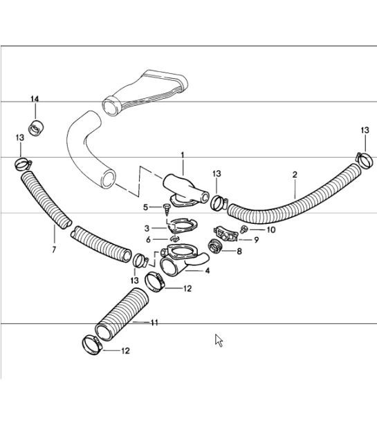 Diagram 813-10 Porsche Cayenne 3.6L 2007>> Body