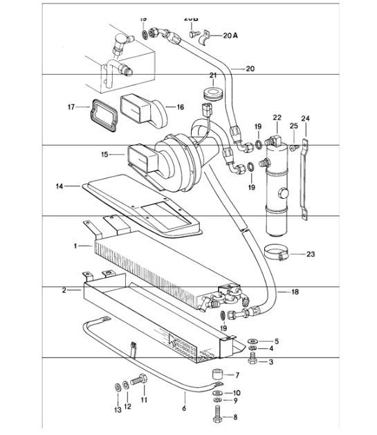 Diagram 813-45 Porsche Taycan 4S 