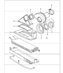 fan front Right hand drive cars 911 M573 1984-86