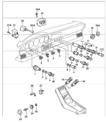 interrupteur, relais 911 à partir de 1986