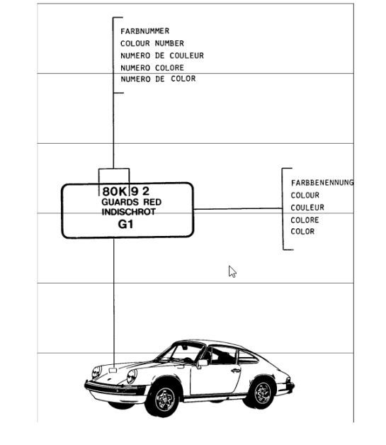 Diagram 004-00 Porsche Cayenne Turbo / Turbo S 4.8L 2007>> Accessories & others 