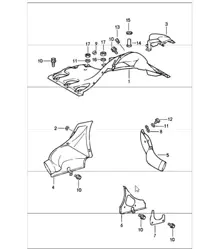 conducto de aire 911 1987-89