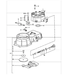 Gemischregelgerät 911 TURBO 930.66/68 1987-89