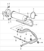 Fuel System, Exhaust System 911/912 (1965-1989)