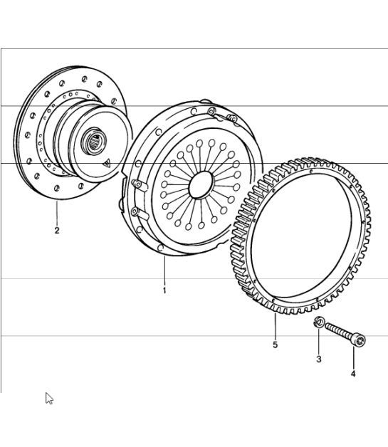 Diagram 301-00 Porsche Cayman 2.7L 987C 2006-08 Transmission