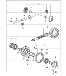 différentiel 911 1987-89