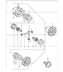 différentiel à glissement limité 911 1987-89