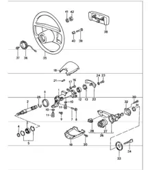 Lenkungsteile oben 911 1987-89