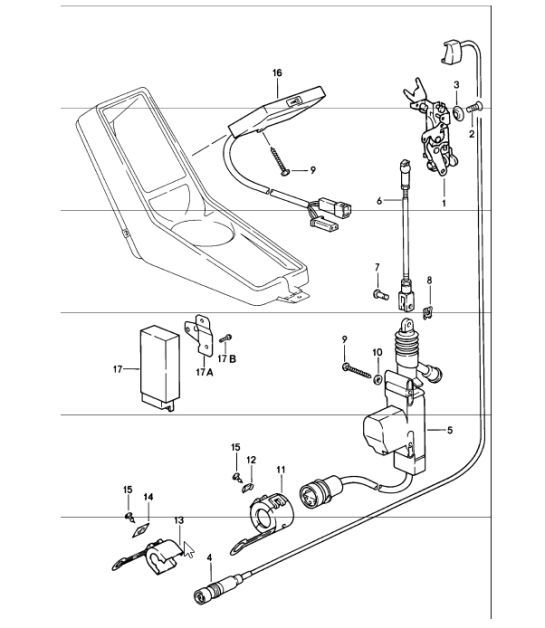 Diagram 804-06 Porsche Cayenne Turbo S 4.5L 2006>> Body