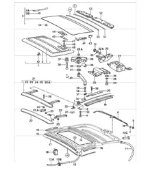 Schiebedach 911 COUPE M650 1987-89