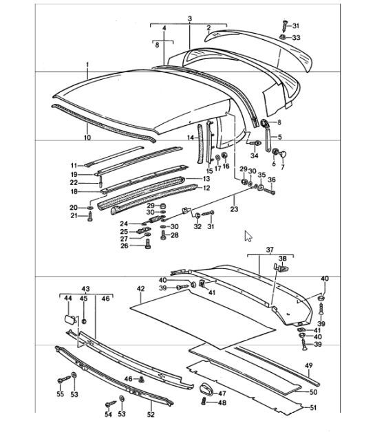 Diagram 811-15 Porsche Cayenne S V8 4.2L Diesel 382HP Body