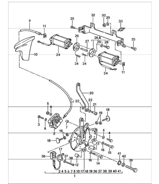 Diagram 811-21 Porsche Cayman 718C (982C) 2017>> Body