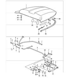 rear covering 911 SPEEDSTER 1989