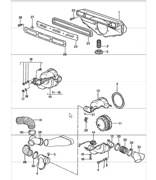 Diagram 813-00 Porsche Boxster 986/987/981 (1997-2016) Body