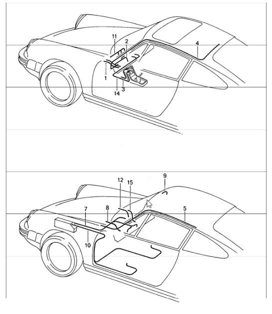 Diagram 902-14 Porsche Cayenne Turbo E-Hybrid V8 4.0L 739Hp 