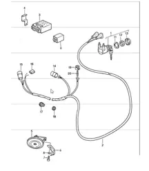 sistema di allarme 911 1987-89