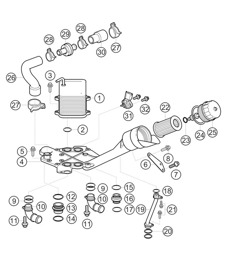 Wärmetauscherkonsole 911 (991) GT3 CUP 2016