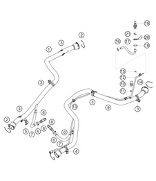 Heckwasserkreislauf 911 (991) GT3 CUP 2016