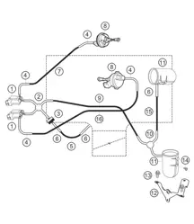 Vacuum lines 911 (991) GT3 CUP 2016