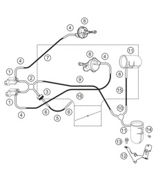 Vacuum lines 911 (991) GT3 CUP 2016