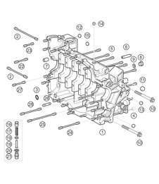 Kurbelgehäuse rechts 911 (991) GT3 CUP 2016