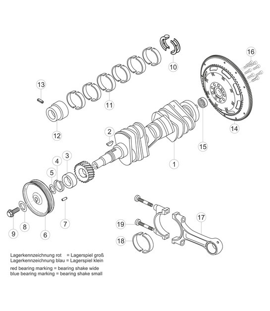 Diagram 1.1-05 Porsche 991 (911) MK1 2012-2016 Engine