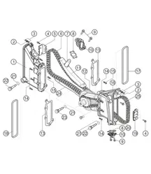 Catena di distribuzione e carter catena 911 (991) GT3 CUP 2016