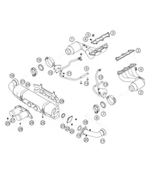 Abgasanlage 911 (991) GT3 CUP 2016