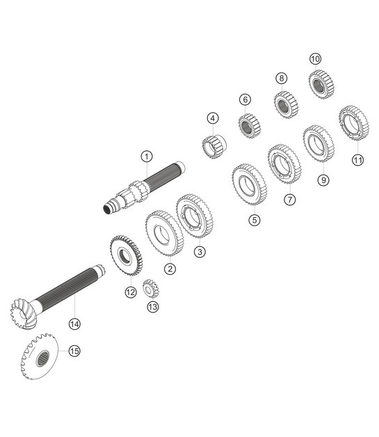 Diagram 3.3-10 Porsche 991 (911) MK1 2012-2016 Transmission