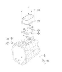 Getriebekühlsystem 911 (991) GT3 CUP 2016