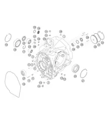 Getriebegehäuse 911 (991) GT3 CUP 2016