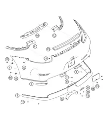 Rear-end covering 911 (991) GT3 CUP 2016