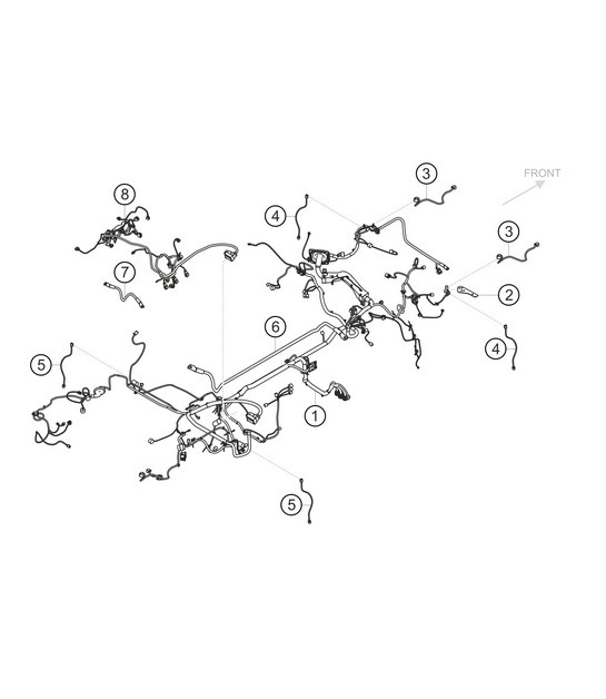 Diagram 9.9-04 Porsche 991 (911) MK1 2012-2016 Electrical equipment