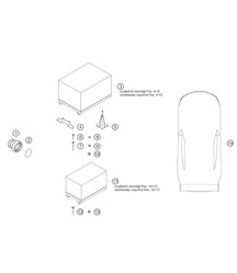 Zubehör für den 911 (991) GT3 Cup 2018 - 2019