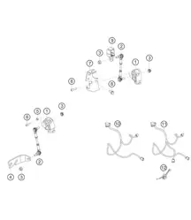 Sensori di escursione delle sospensioni opzionali 911 (991) GT3 CUP 2018 - 2019