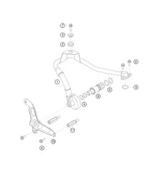 sistema di alimentazione dell'olio centrale 911 (991) GT3 CUP 2018 - 2019