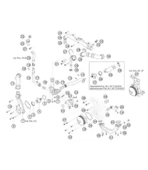 Circuito de agua del motor 911 (991) GT3 CUP 2018 - 2019