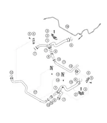 Circuit aquatique avant 911 (991) GT3 CUP 2018 - 2019