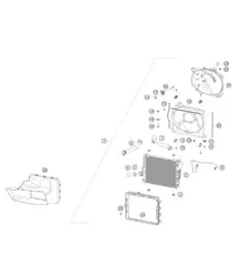 Seitlich montierte Kühler 911 (991) GT3 CUP 2018 - 2019