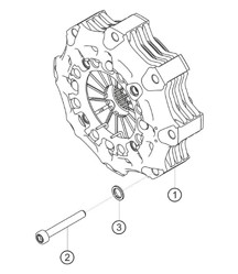 Embrayage 911 (991) GT3 CUP 2018 - 2019