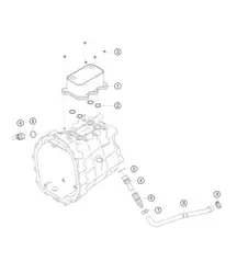 gearbox cooling system 911 (991) GT3 CUP 2018 - 2019