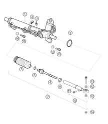 Boîtier de direction 911 (991) GT3 CUP 2018 - 2019