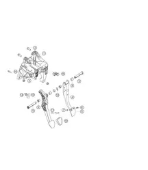 Pedalsystem 911 (991) GT3 CUP 2018 - 2019
