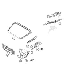 2018-2019款 911 (991) GT3 CUP 前部钣金件