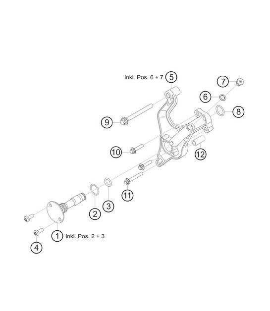 Diagram 1.1-12 Porsche Cayman S 3.4L 987C 2005-08 Engine