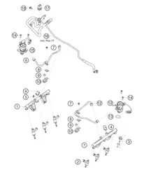 Kraftstoffverteilerleitung 911 (992) GT3 CUP 2021