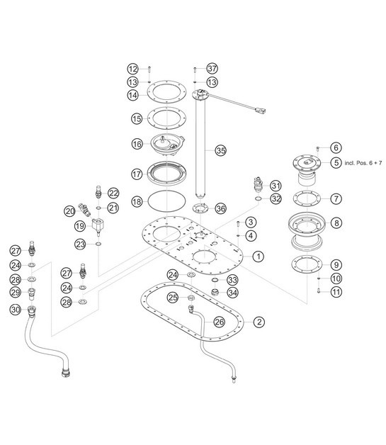Diagram 2.2-02 Porsche Cayman GT4 718 4.0L / GT4 RS 718 4.0L 
