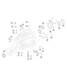 Getriebegehäuselager und Stopfen 911 (992) GT3 CUP 2021