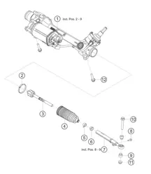Boîtier de direction 911 (992) GT3 CUP 2021