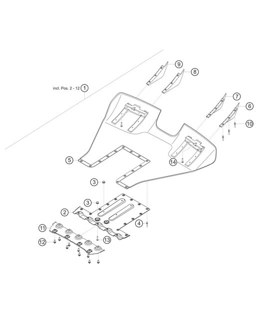 Diagram 8.8-08 Porsche Panamera 4 2.9L V6 